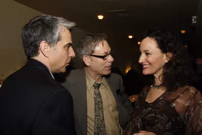 Mark Waldrop, Patrick Parker and Barbara Walsh Photo